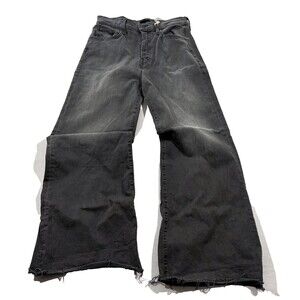 Mother The Tomcat Roller Fray Jeans Wide Leg Dancing in the Moonlight Sz 31 NWT